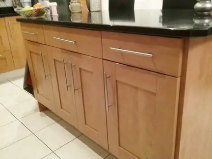 Painted Melamine Kitchen Northwich Cheshire