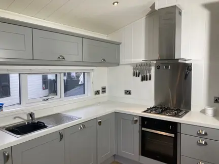 Painted Kitchen Abersoch North Wales
