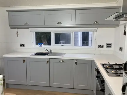Painted Kitchen Abersoch North Wales