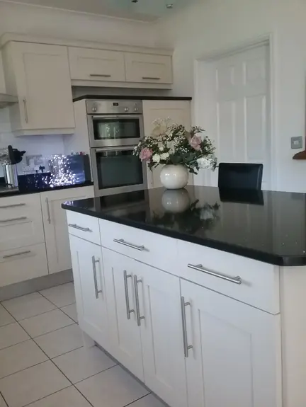 Painted Melamine Kitchen Northwich Cheshire