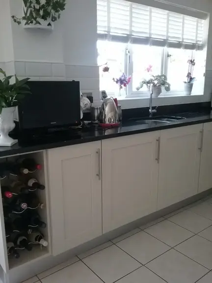 Painted Melamine Kitchen Northwich Cheshire